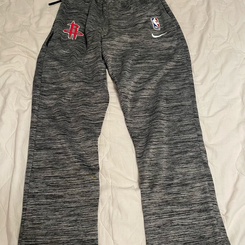 Nike NBA Houston Rockets Engineered Dri-Fit Warm Up Pants medium AV1446 032 NWT